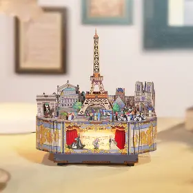 3D Puzzle - Tonecheer TQ036 Romantic Paris - 2