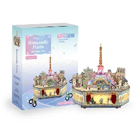 3D Puzzle - Tonecheer TQ036 Romantic Paris - 9