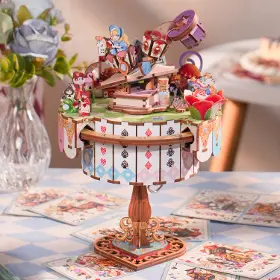 3D Puzzle - Tonecheer TQ073 Alice´s Tea Party - 6