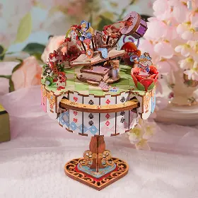 3D Puzzle - Tonecheer TQ073 Alice´s Tea Party - 7