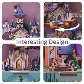 3D Puzzle - Tonecheer TQ064 Magical Castle - 3