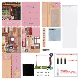 3D Puzzle - Tonecheer TQ109 Japanese Grocery Store - 2