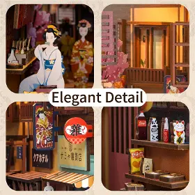 3D Puzzle - Tonecheer TQ109 Japanese Grocery Store - 3