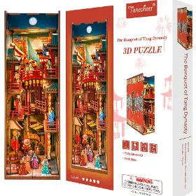 3D Puzzle - Tonecheer TQ111 The Banquet of Tang Dynasty - 10