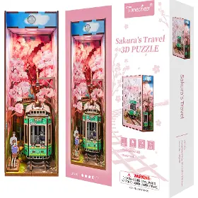 3D Puzzle - Tonecheer TQ119 Sakura´s Travel - 10