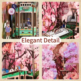 3D Puzzle - Tonecheer TQ119 Sakura´s Travel - 3