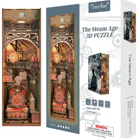 3D Puzzle - Tonecheer TQ125 The Steam Age - 10