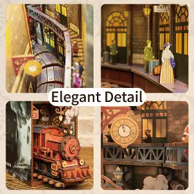 3D Puzzle - Tonecheer TQ125 The Steam Age - 3
