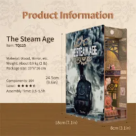3D Puzzle - Tonecheer TQ125 The Steam Age - 4