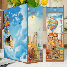3D Puzzle - Tonecheer TQ126 Travel With The Wind - 5