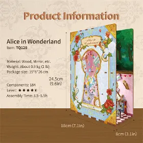 3D Puzzle - Tonecheer TQ128 Alice in Wonderland - 4