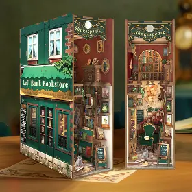 3D Puzzle - Tonecheer TQ140 Left Band Bookstore - 6