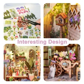 3D Puzzle - Tonecheer TQ141 Flower Shop - 7