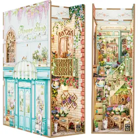 3D Puzzle - Tonecheer TQ141 Flower Shop - 1
