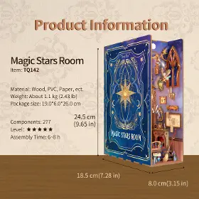 3D Puzzle - Tonecheer TQ142 Magic Stars Room - 7