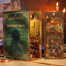 3D Puzzle - Tonecheer TQ117 Violin Detective Agency - 3
