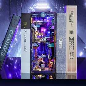 3D Puzzle - Tonecheer TQ131 Cyber City - 4