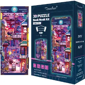 3D Puzzle - Tonecheer TQ131 Cyber City - 8