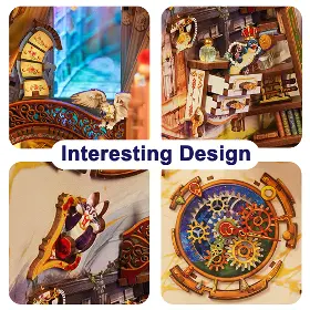 3D Puzzle - Tonecheer TQ134 Magical Library - 6