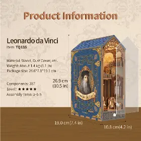 3D Puzzle - Tonecheer TQ135 Leonardo Da Vinci - 5