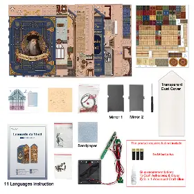 3D Puzzle - Tonecheer TQ135 Leonardo Da Vinci - 7