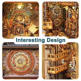 3D Puzzle - Tonecheer TQ136 Clock Tower - 8