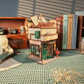 3D Puzzle - Tonecheer TQ187 Time Bookstore - 2