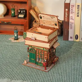 3D Puzzle - Tonecheer TQ187 Time Bookstore - 3