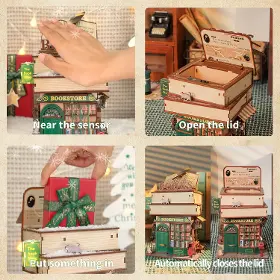 3D Puzzle - Tonecheer TQ187 Time Bookstore - 5