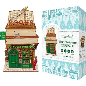 3D Puzzle - Tonecheer TQ187 Time Bookstore - 8