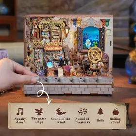 3D Puzzle - Tonecheer TQ403 Magic Shop - 4
