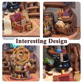 3D Puzzle - Tonecheer TQ403 Magic Shop - 7