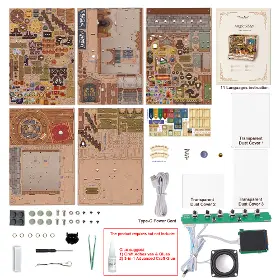 3D Puzzle - Tonecheer TQ403 Magic Shop - 8