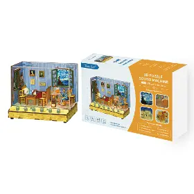 3D Puzzle - Tonecheer TQ401 Vincent´s Bedroom - 10