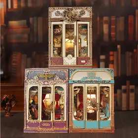 3D Puzzle - Tonecheer TQ442 Steam Fantasy - 5
