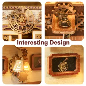 3D Puzzle - Tonecheer TQ442 Steam Fantasy - 8