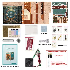 3D Puzzle - Tonecheer TQ443 European Travels - 10