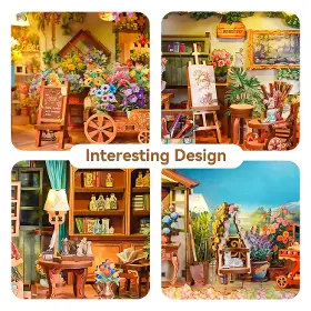 3D Puzzle - Tonecheer TQ455 Blossom Time - 6