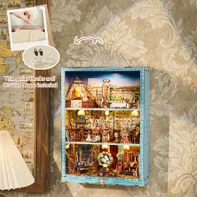 3D Puzzle - Tonecheer TQ456 Travel Collector - 4