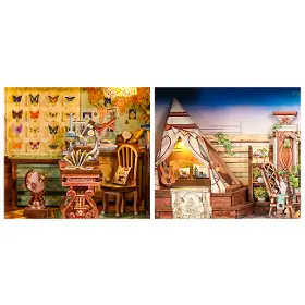 3D Puzzle - Tonecheer TQ456 Travel Collector - 6
