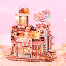 3D Puzzle - Tonecheer TQ424 Candy Workshop - 2