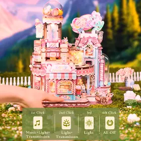 3D Puzzle - Tonecheer TQ424 Candy Workshop - 3