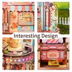 3D Puzzle - Tonecheer TQ424 Candy Workshop - 6