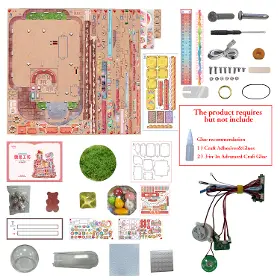 3D Puzzle - Tonecheer TQ424 Candy Workshop - 7