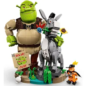 Stavebnice - LEGO ® 72423 Shrek, Oslík a Kocour v botách - 4