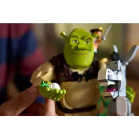 Stavebnice - LEGO ® 72423 Shrek, Oslík a Kocour v botách - 8