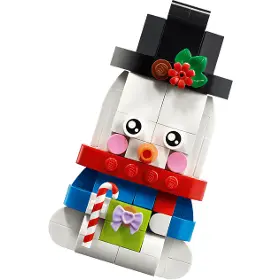 Stavebnice - LEGO ® 40812 Ozdobní snehuliaci - 4