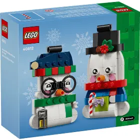 Stavebnice - LEGO ® 40812 Ozdobní snehuliaci - 8