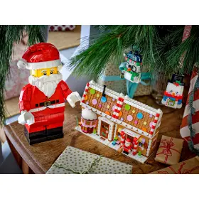 Stavebnice - LEGO ® 40820 Zväčšená minifigúrka Santu - 6