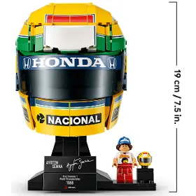 Stavebnice - LEGO ® 43024 Prilba Ayrton Senna - 6